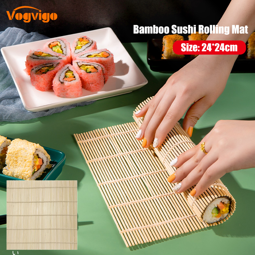 Natural Bamboo Sushi Rolling Mat Sushi Roller for Making Sushi