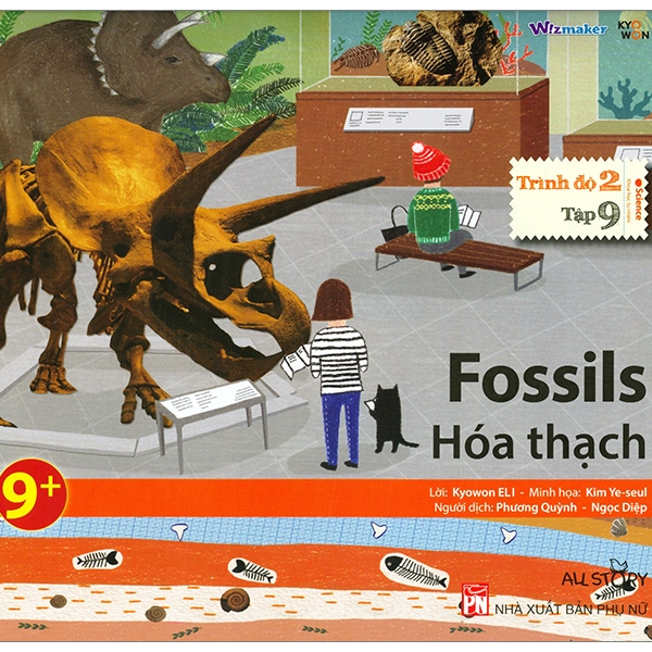 Fahasa - all story - fossils - hóa thạch