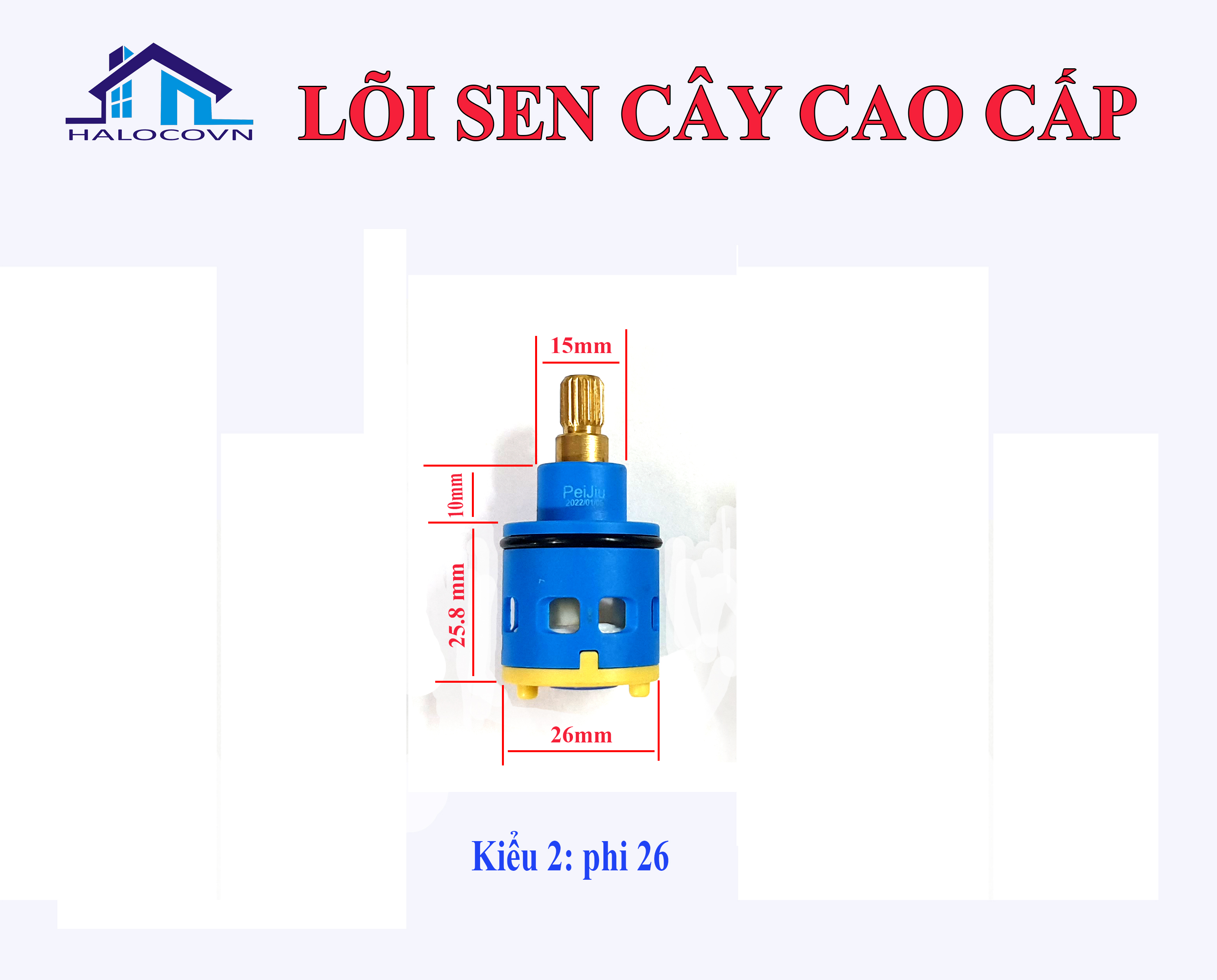 Lõi sen cây cao cấp HÀNG XỊN các loại