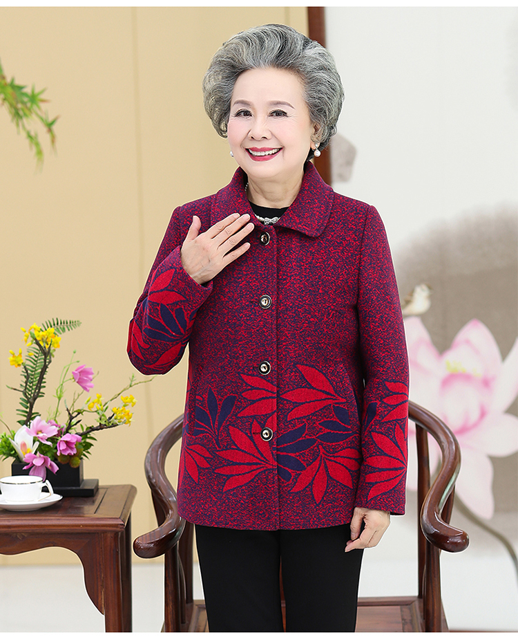 ÁO KHOÁC ẤM CHO NGƯỜI GIÀ, nhài