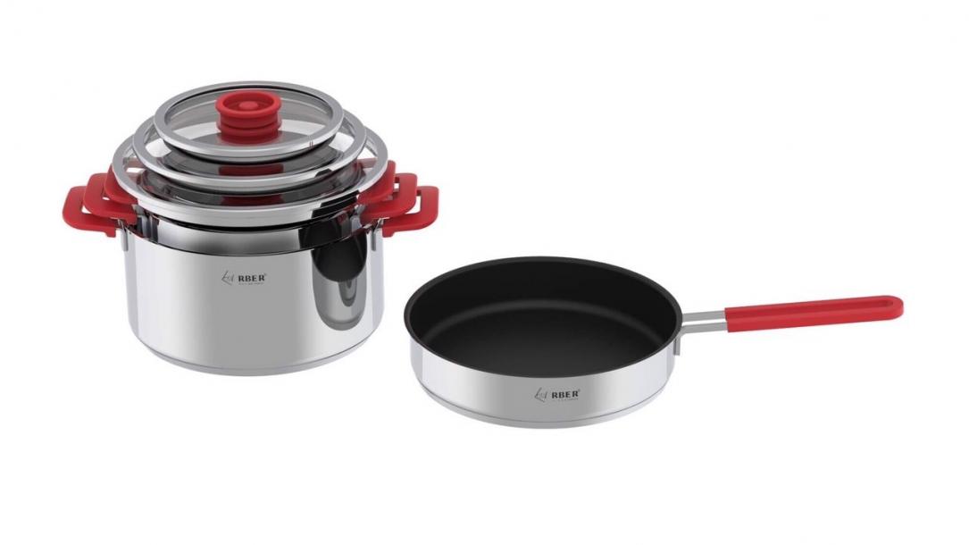 BỘ NỒI INOX ARBER ROSY