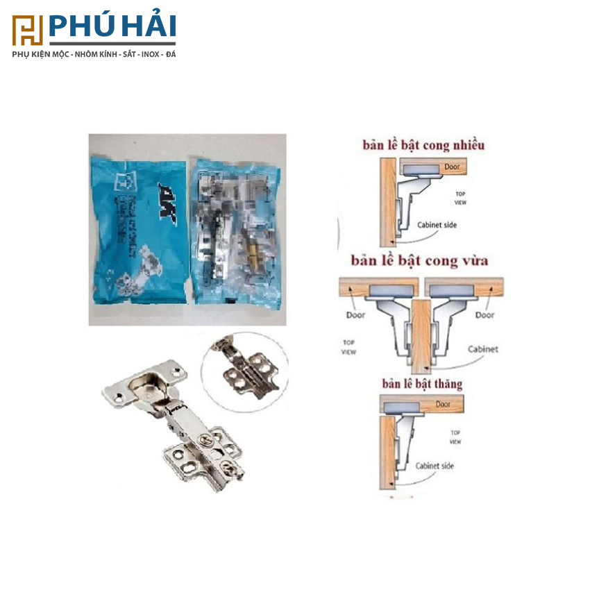 Bản lề bật hơi thương hiệu ak a/b/c