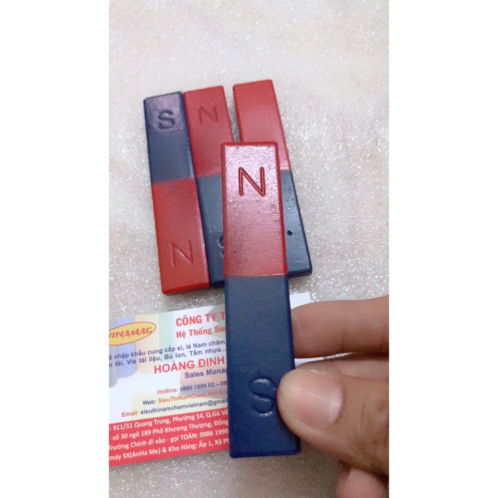 Com bo ( 2 thanh nam châm chữ i 100x20x8mm )