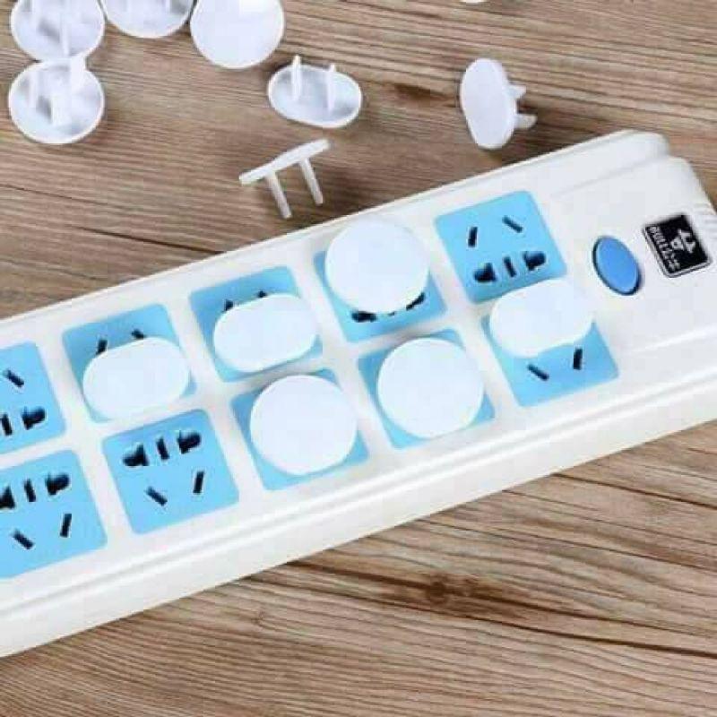 Set 10 chiếc bịt ổ điện 2 chân an toàn cho bé