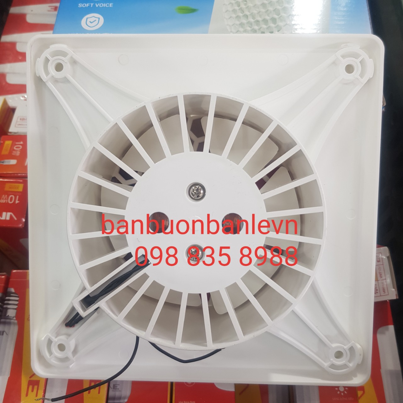 Quạt thông gió hút thẳng Clisun - CLS12/20QHT