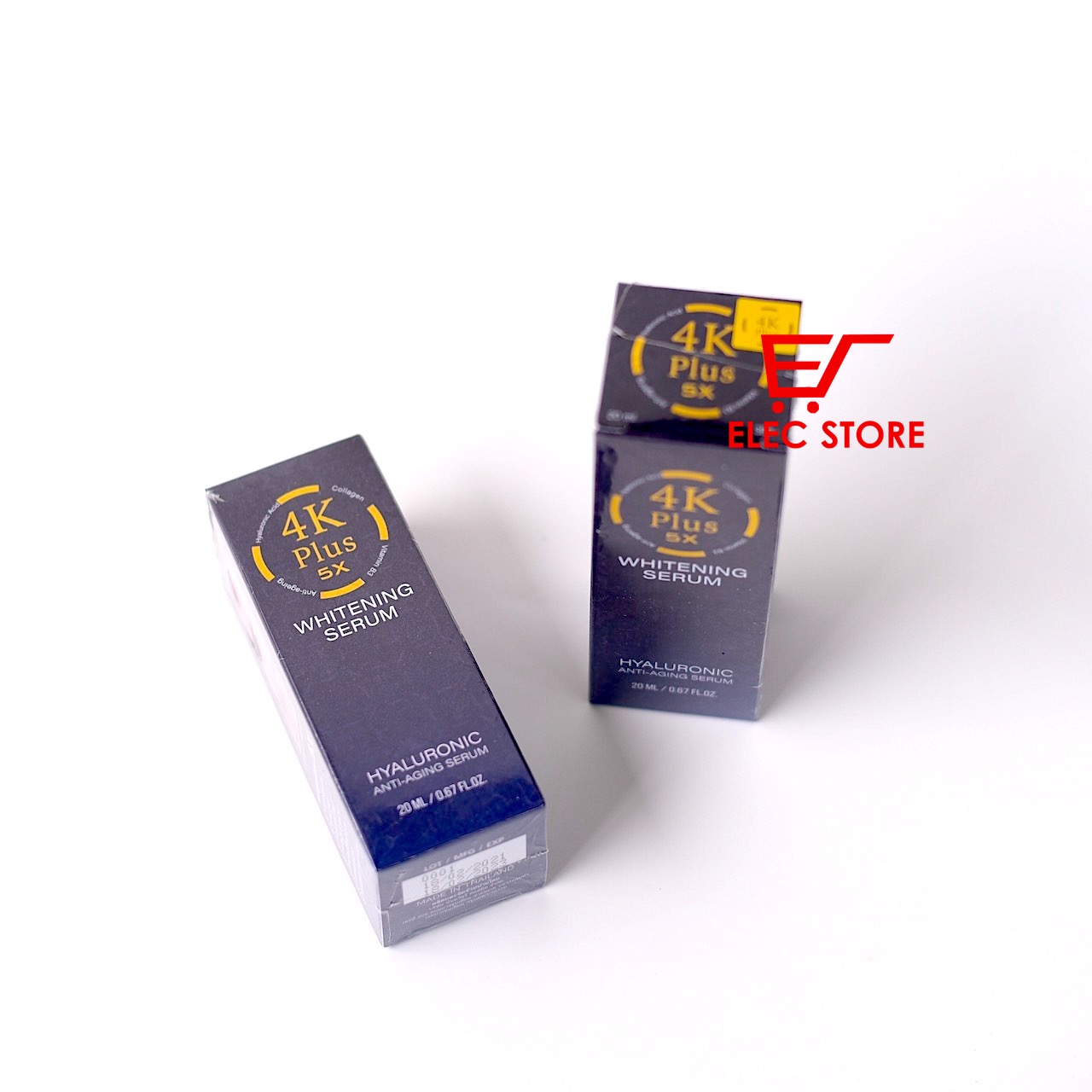 Serum dưỡng trắng da 4K plus Thái Lan 20ml