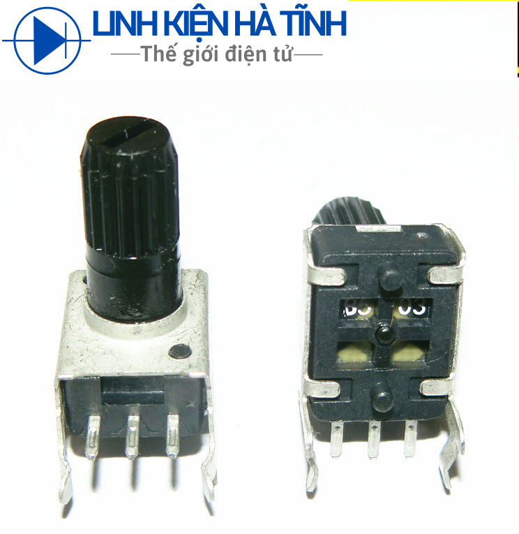 Combo 10 cái biến trở rv09 0932 chiết áp rv09 5k 10k 20k 50k 100k trục đứng và ngang