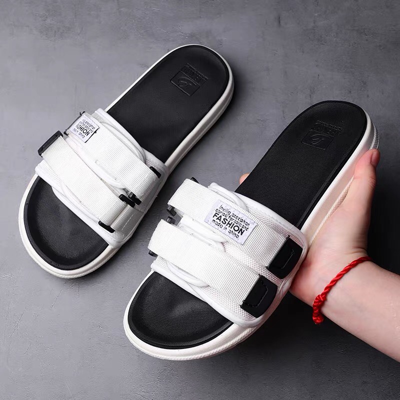 dép nữ 2 quai dán thời trang hàn quốc cực hot, dép ulzzang 2 quai dán đế nhẹ cực êm chân