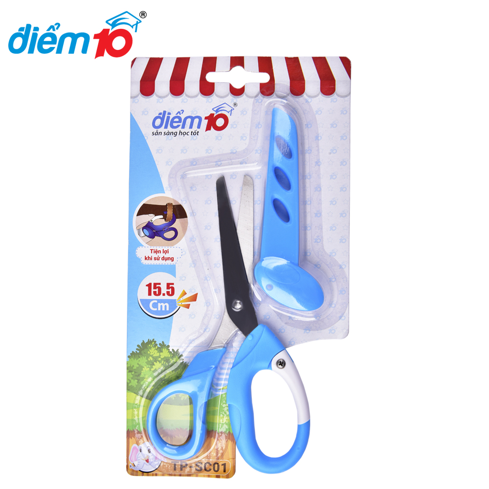 Kéo học sinh có nắp đậy Điểm 10 TP-SC01