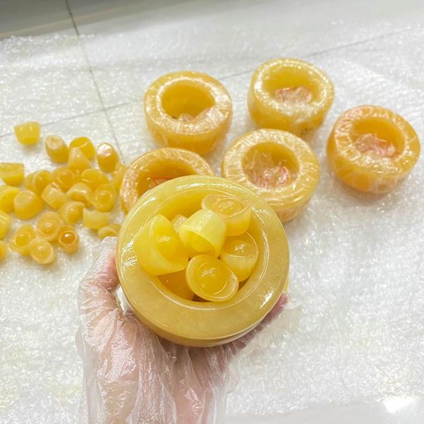 Bát Vàng Tụ Bảo Đá Ngọc Hoàng Long