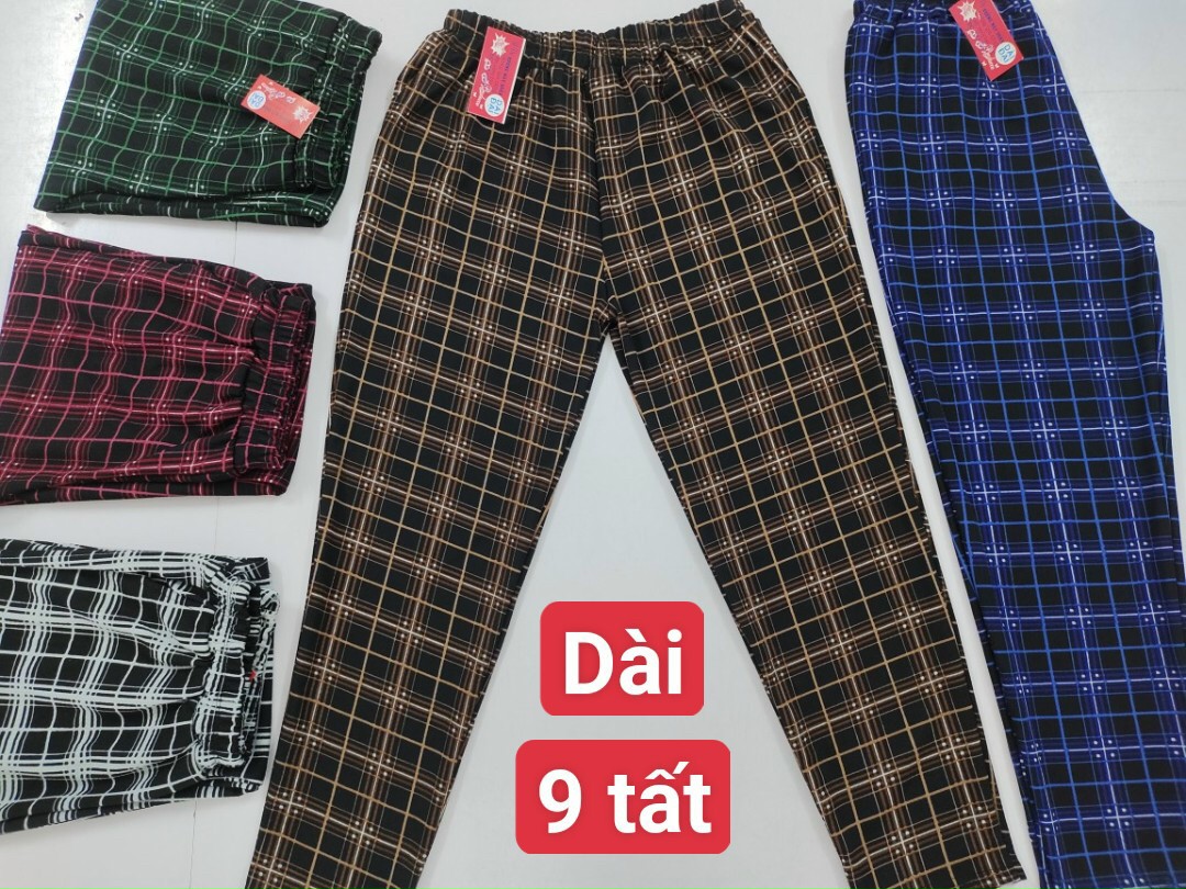 combo 3 quần sọc karro 3 cái 100k ( y hình shop tự chụp 3 cái 3 màu khác nhau )