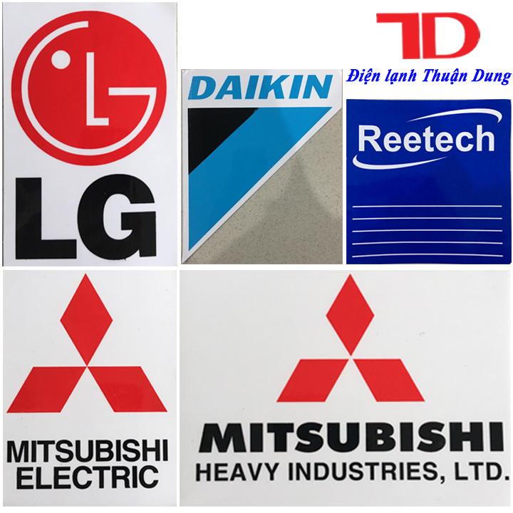Tem đuôi nóng máy lạnh DAIKIN lớn, Điện Lạnh Thuận Dung