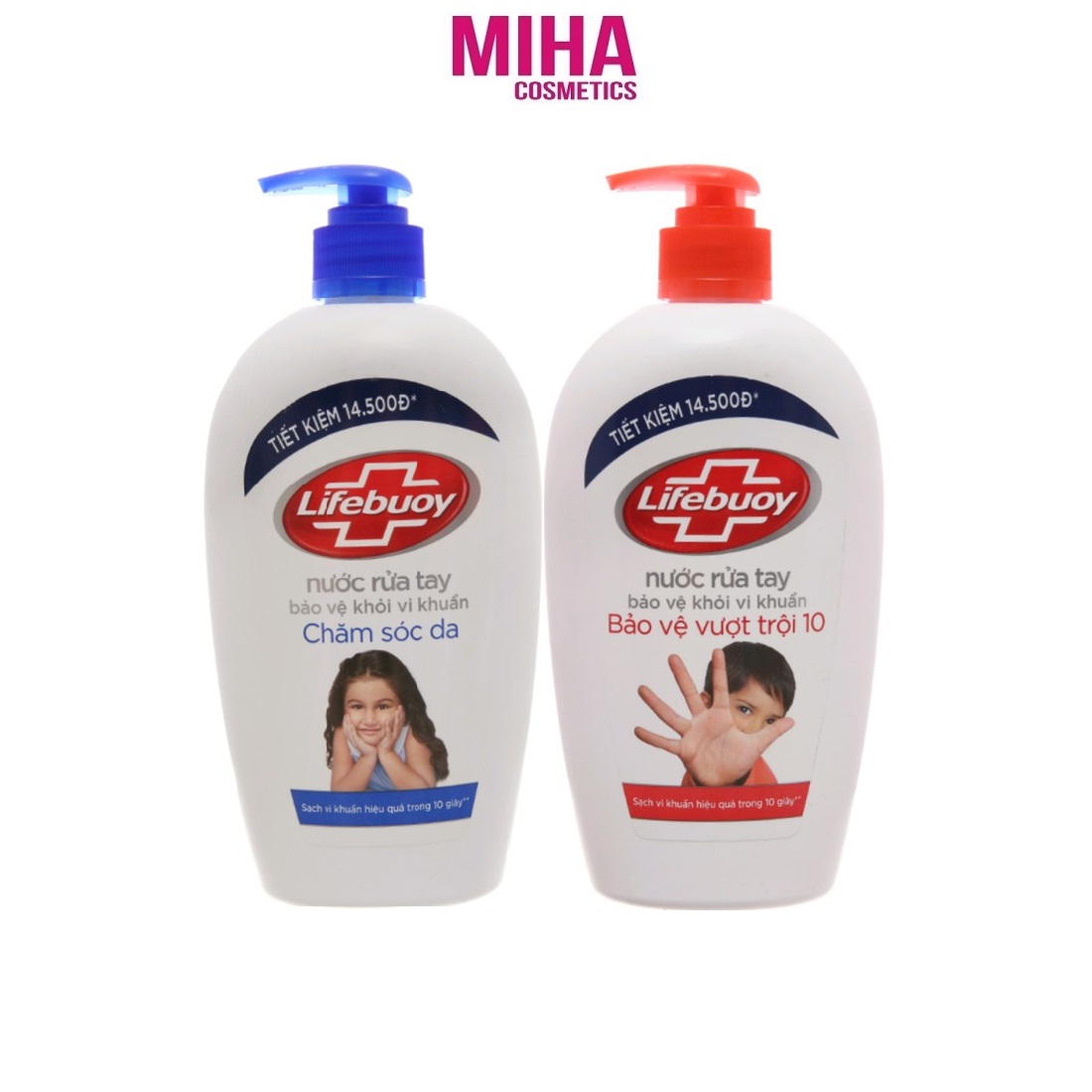 Nước rửa tay diệt khuẩn lifebuoy 500gr