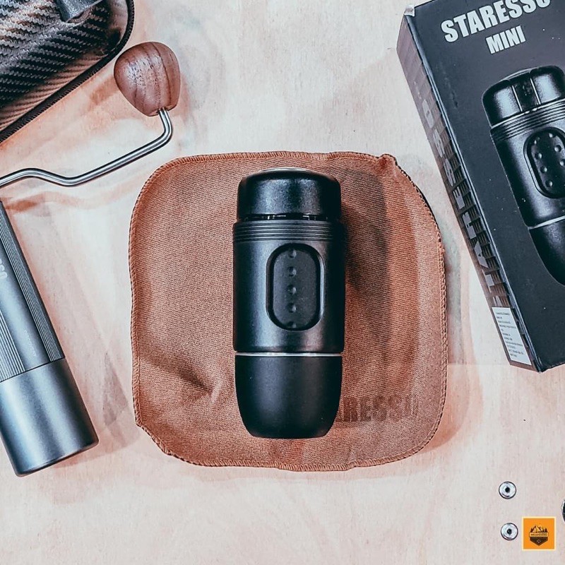 Dụng cụ pha cafe cầm tay Staresso mini (upgrade) Tặng cafe
