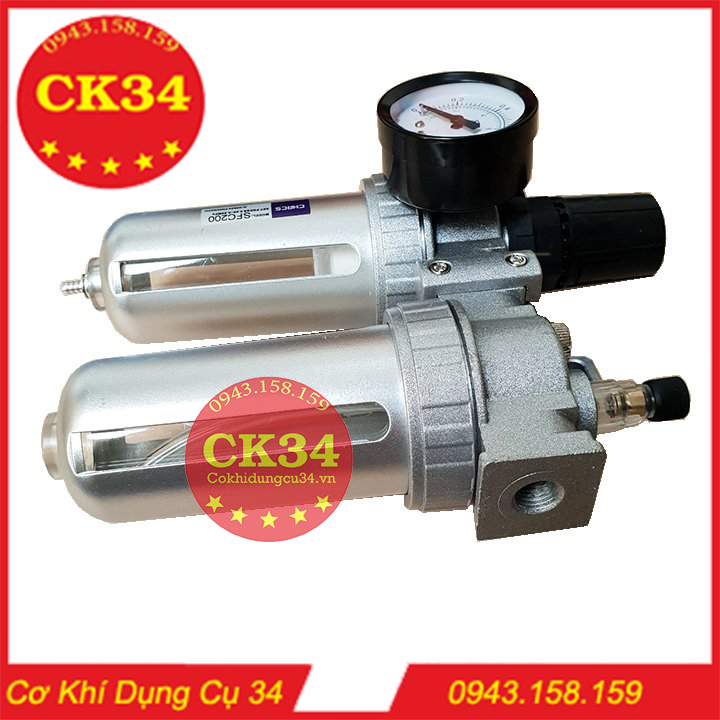 Bộ Lọc Nước Đôi Cho Máy Nén Khí, Máy Phun Sơn