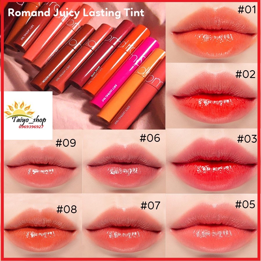 [HCM]SON TINT LÌ ROMAND JUICY LASTING