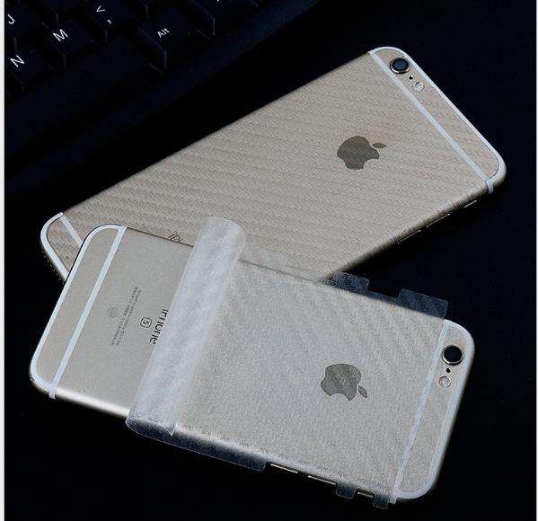 Combo 3 miếng dán carbon mặt lưng trong dành cho Iphone
