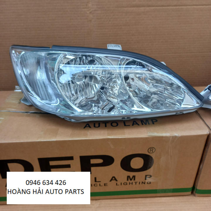 ĐÈN PHA(LÁI) TOYOTA CAMRY ĐỜI 2003-2005 HÀNG DEPPO ĐÀI LOAN