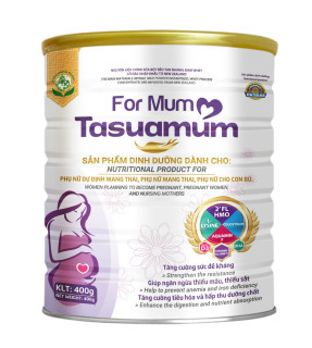 SỮA TASUAMUM FOR MUM 400G Danh cho phụ nữ mang thai,chuẩn bị mang thai và thumbnail