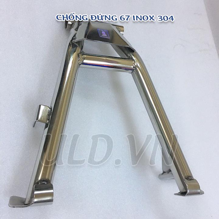 Chống đứng xe 67 bằng inox 304