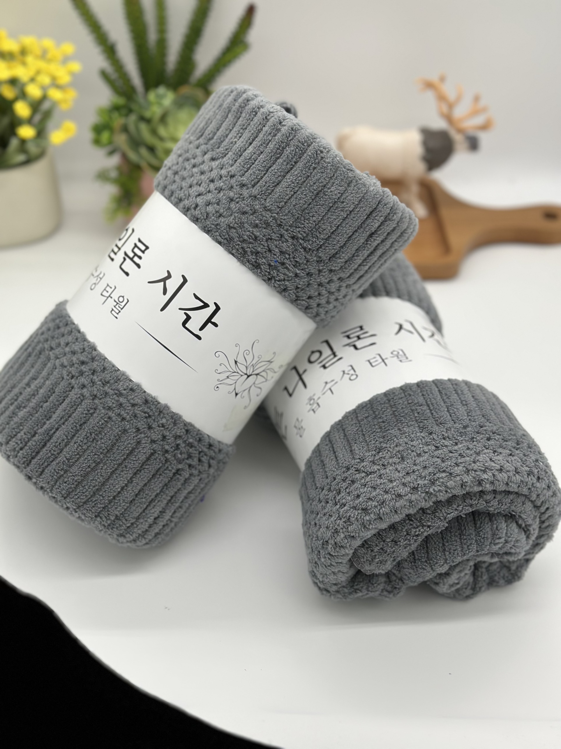 Khăn mặt lông cừu, kt 30x50cm, hạt gạo