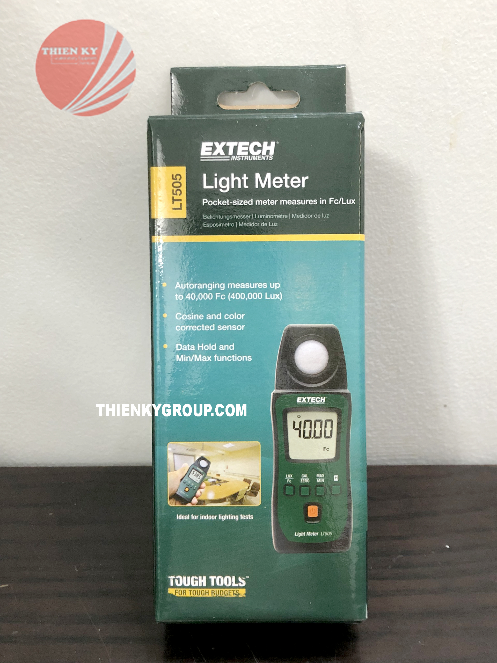 Máy đo cường độ ánh sáng Extech LT505