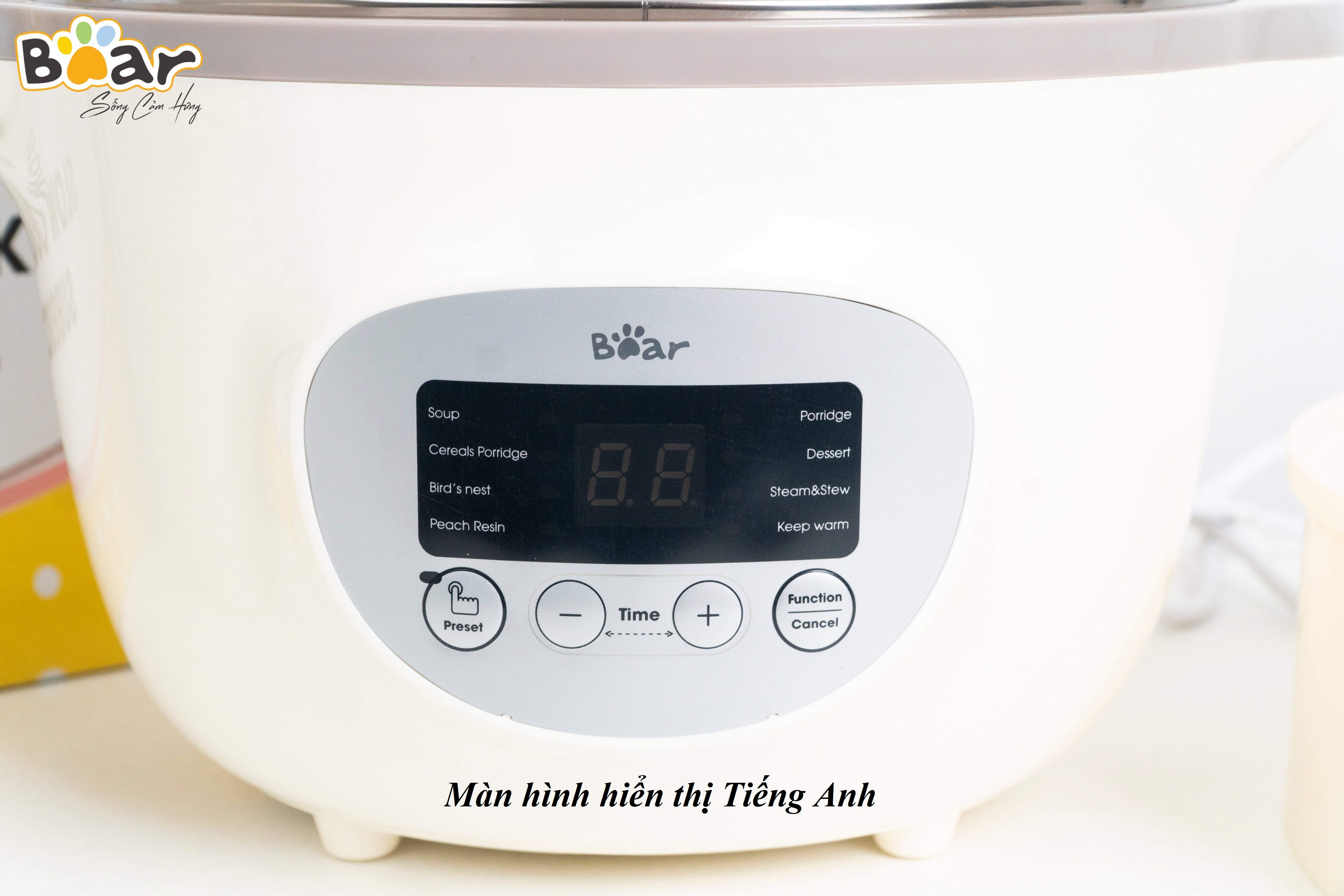 (BẢN QUỐC TẾ) NỒI NẤU CHÁO BEAR 1.6L