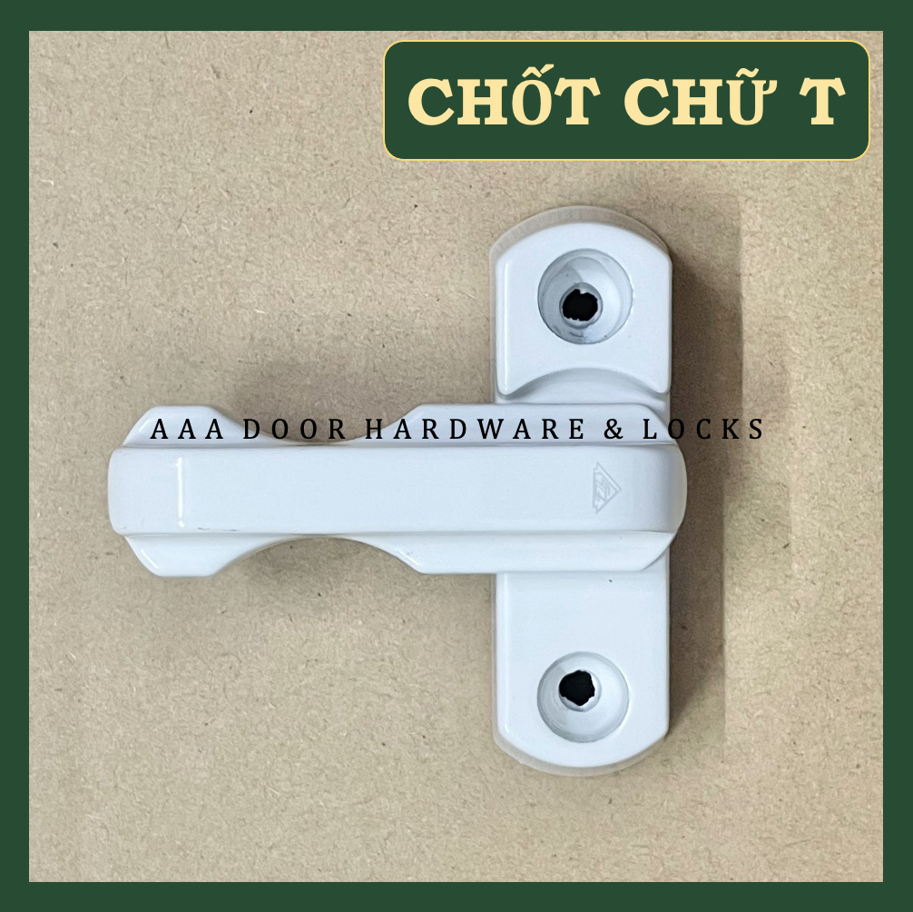 Chốt Gạt Chữ T An Toàn Cửa Nhựa Lõi Thép UPVC (Chốt chữ T cửa nhựa ...