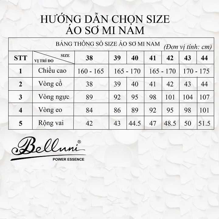 Áo Sơ Mi Nam Ngắn Tay Công Sở Belluni (193V1)