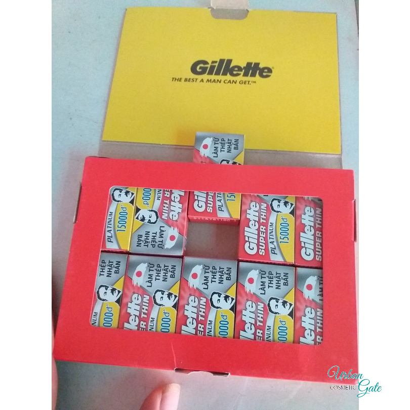 Razor Blade Bic Chrome platinum (Box 5 blades)/knife Lam Croma [box 10 Blade] box blade razor Gillette super thin 5 Blade