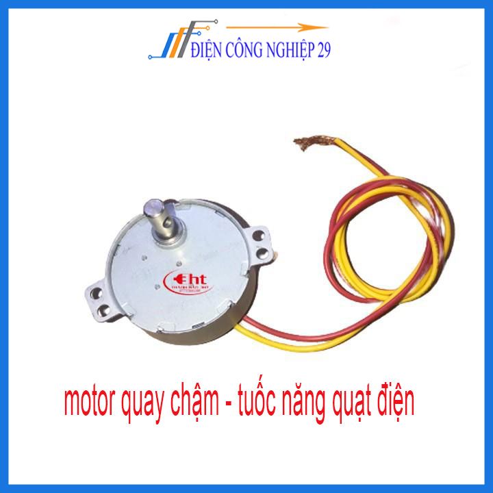 motor quay chậm - tuốc năng quạt điện