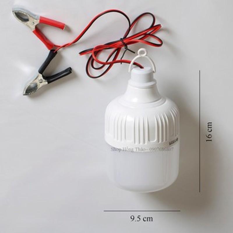 Bóng đèn LED kẹp bình ắc quy 15W-12V