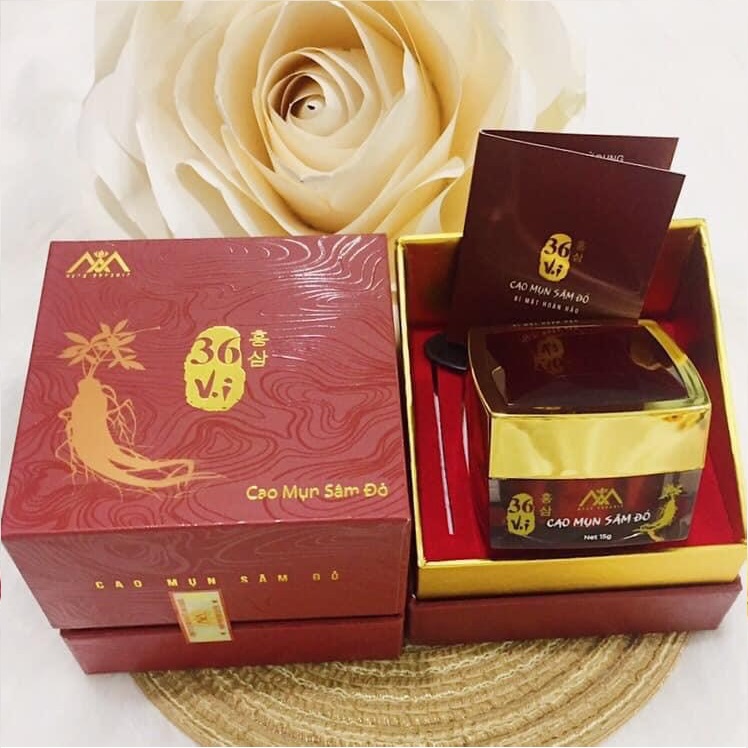 Cao Mụn Sâm Đỏ 36 vị 15gam