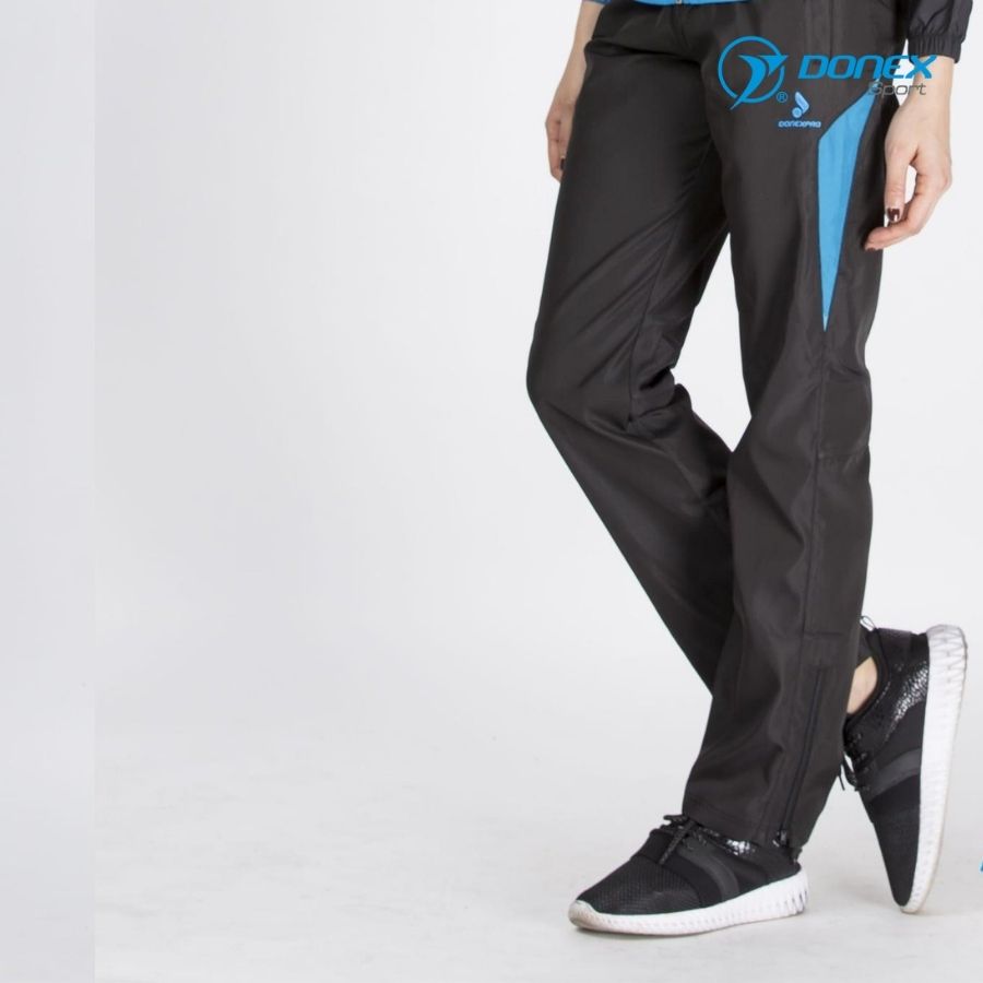 Quần thể thao nữ giữ nhiệt form rộng chất thun polyester DONEXPRO AD-533