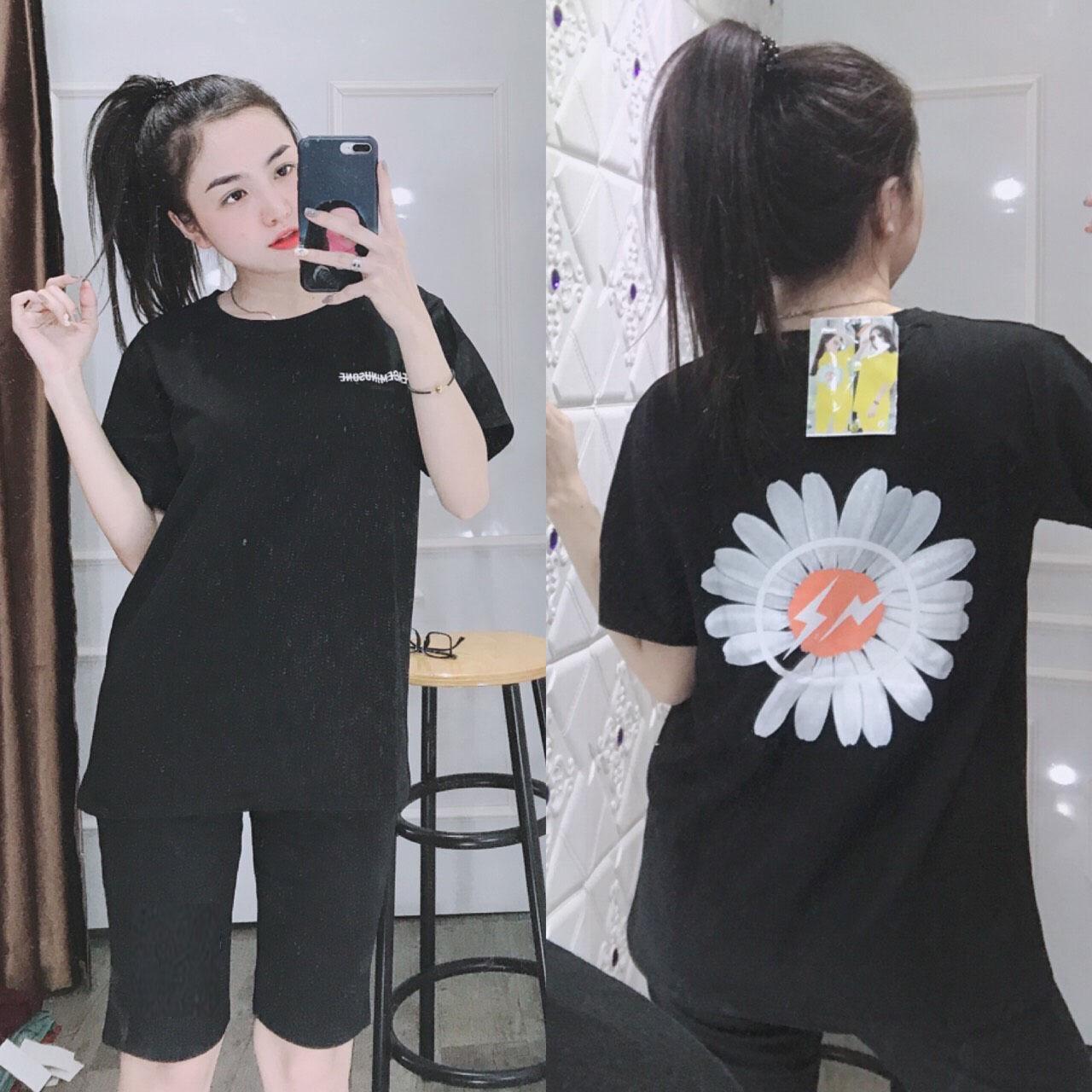 [HCM]Đồ bộ thun cotton mặc nhà dễ thương
