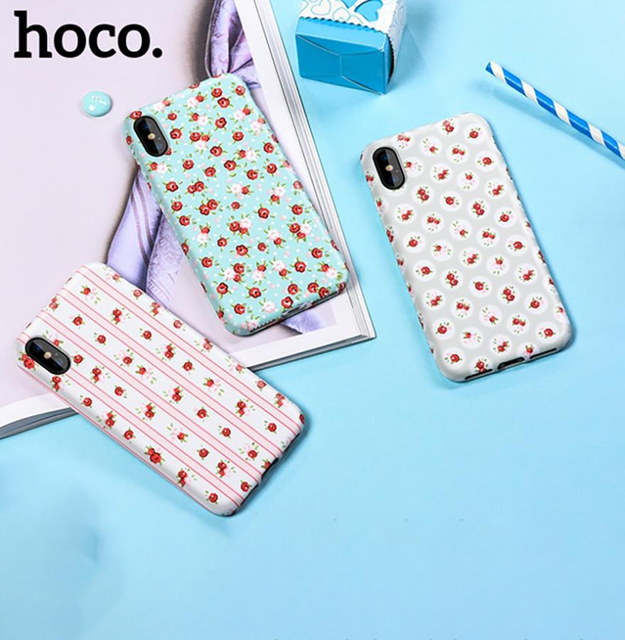Ốp lưng TPU iPhone X/XS Hoco Flower