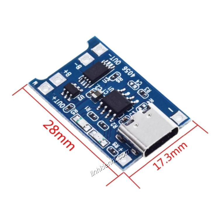 combo 10 cái Mạch sạc pin lithium-ion 18650 3.7V TP4056