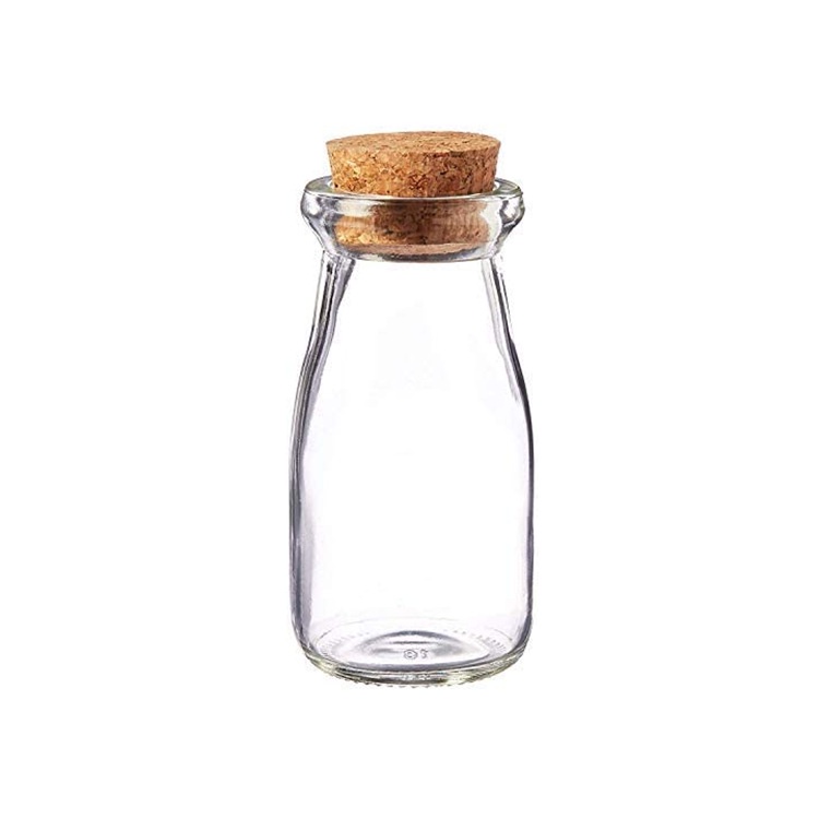 Chai thủy tinh nắp thiếc 300ml - bình thủy tinh kèm nắp thiếc có dung tích là 300ml, đựng nước ép, chai đựng trà sữa