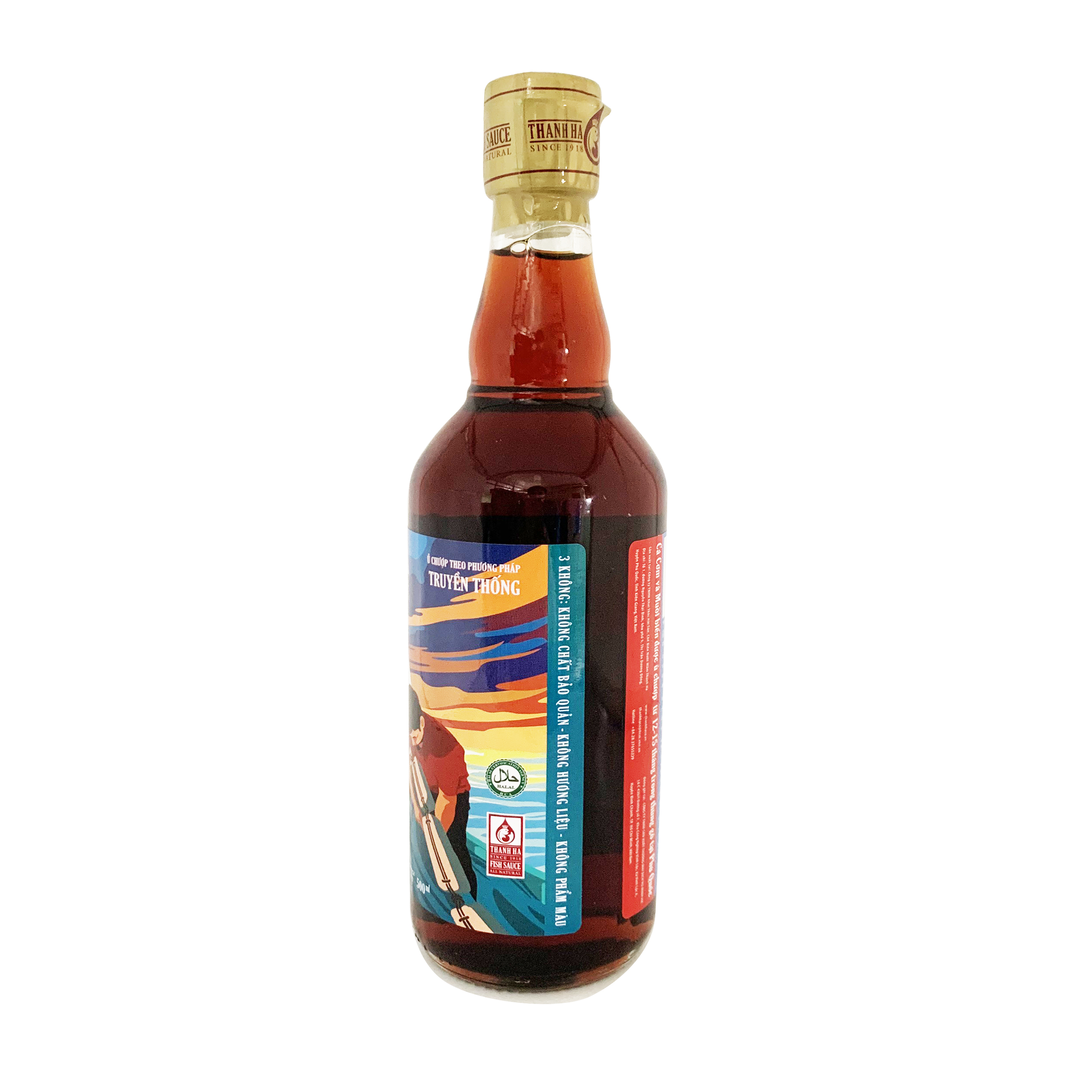 Nước mắm cá cơm Phú Quốc Thanh Hà 20N - 500ml