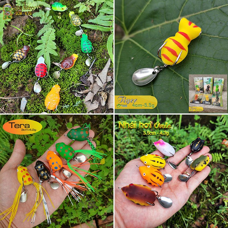 Hộp mồi câu lure combo mồi câu lure hấp dẫn