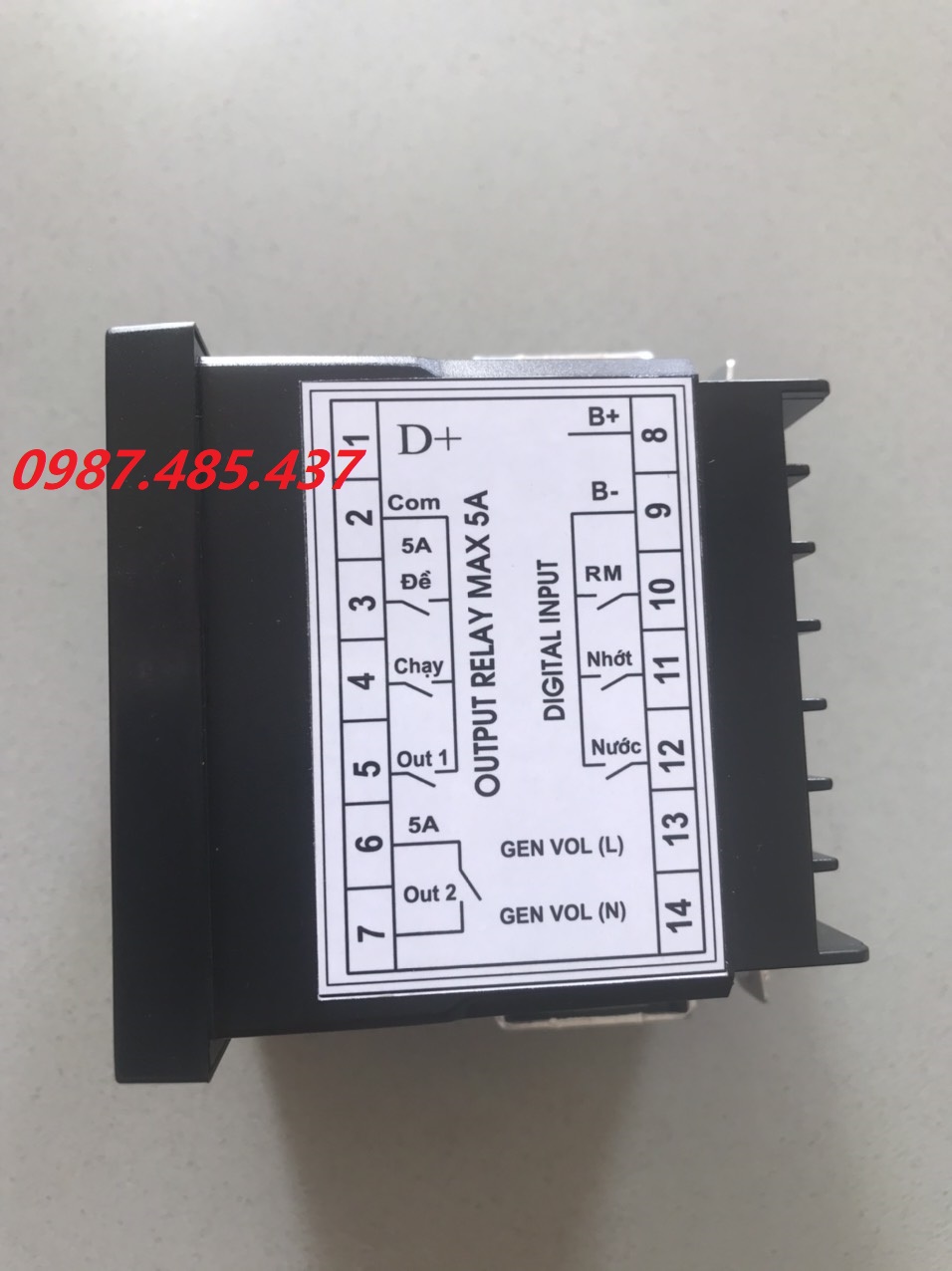 Bộ trợ đề máy phát điện - Bộ điều khiển  AUTO START V1.1