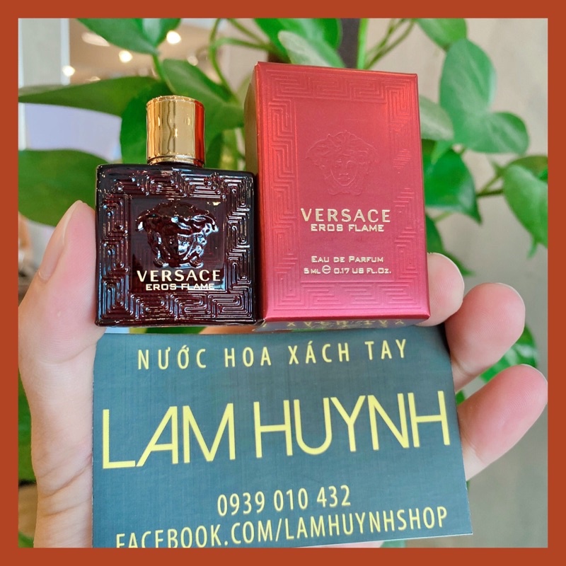 [ CHÍNH HÃNG] Nước hoa mini VERSACE EROS FLAME 5ml