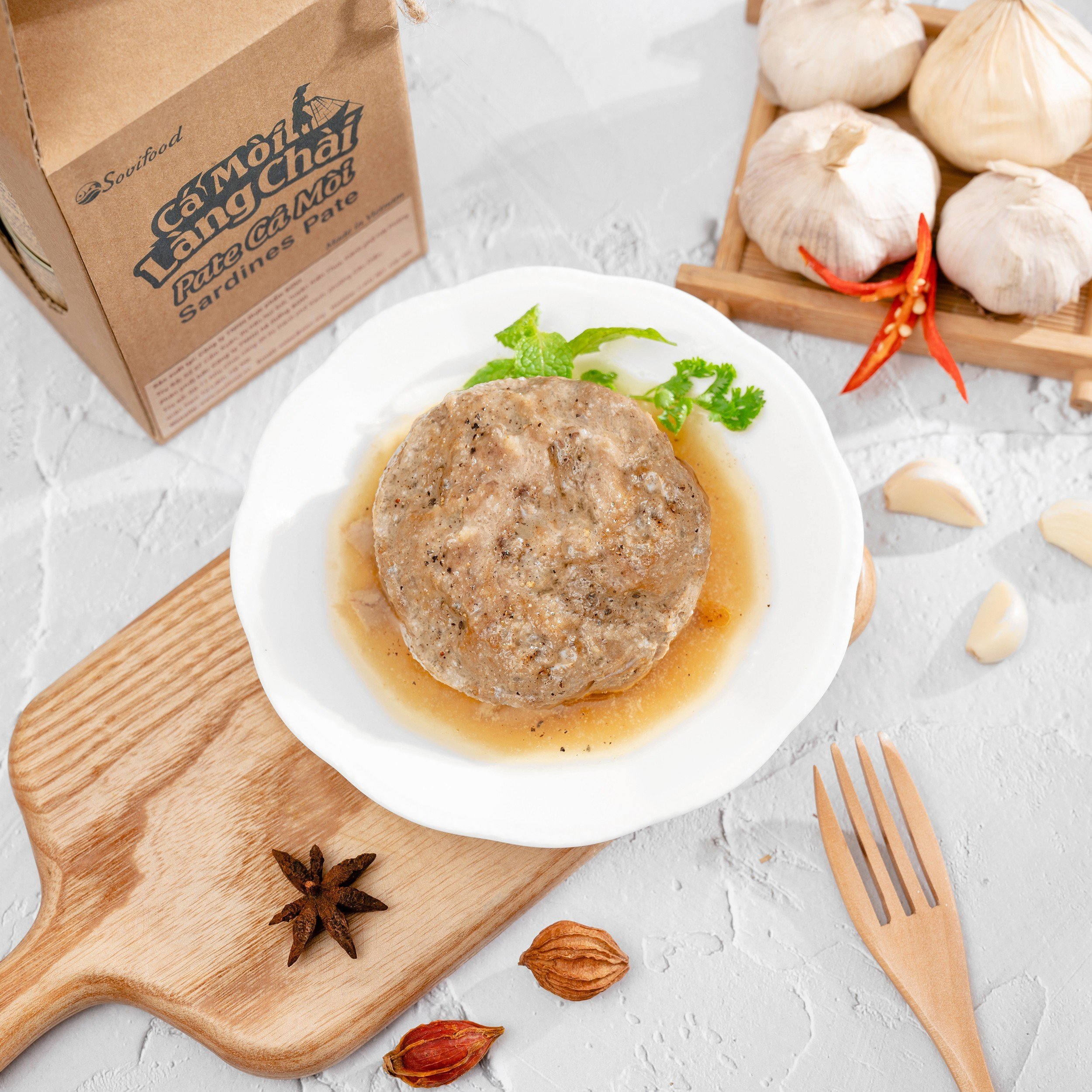 Pate cá mòi đặc sản Hải Phòng
