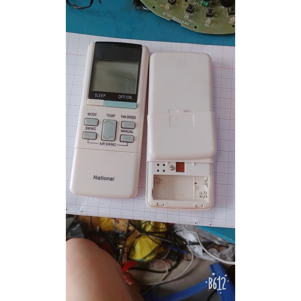 điều khiển điều hòa NATIONAL.