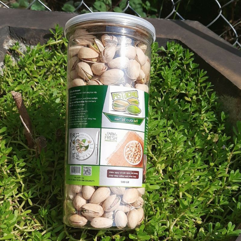 Hạt dẻ cười rang muối Mỹ hộp 500g