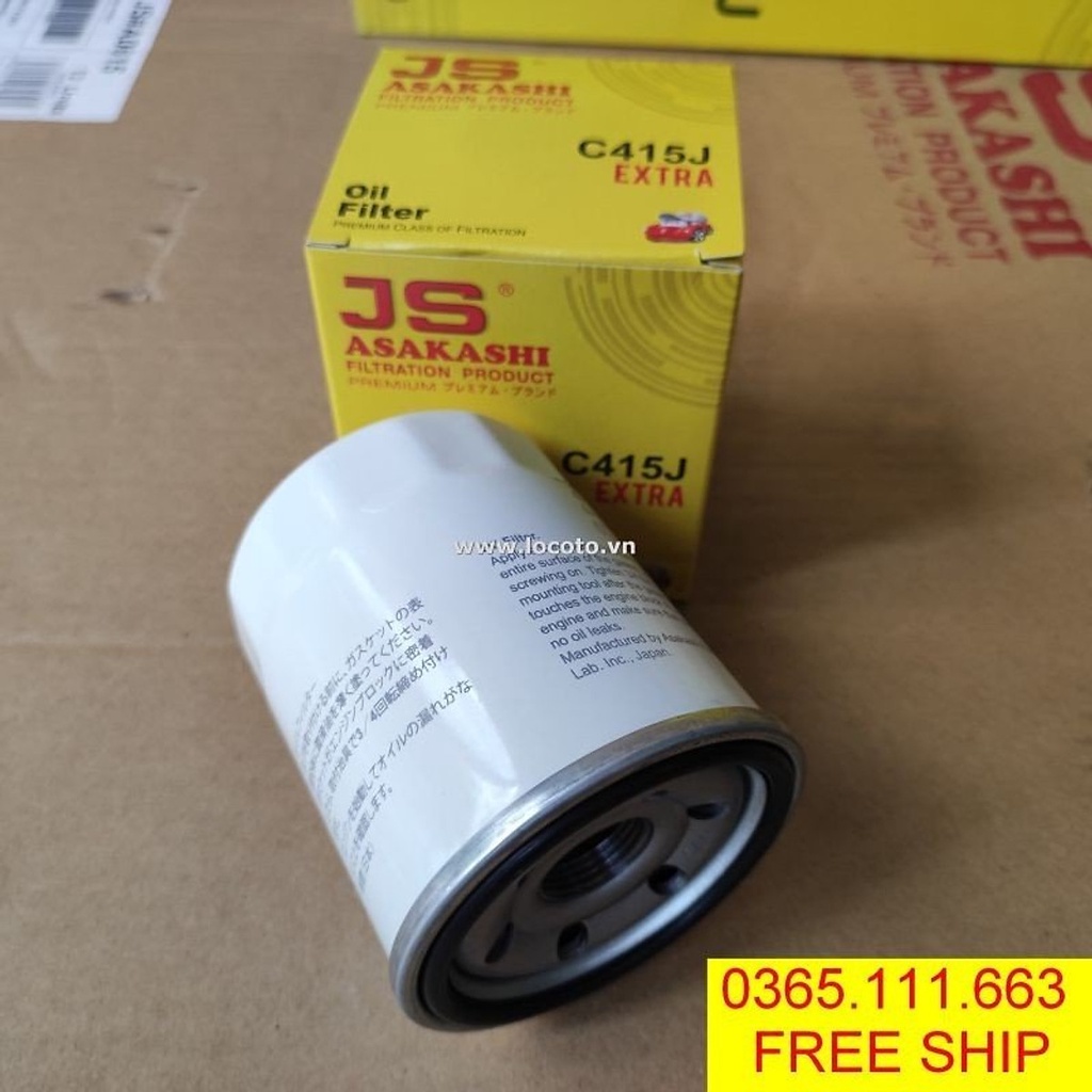 Lọc nhớt Mitsubishi Xpander 2017-2023 JS Asakashi