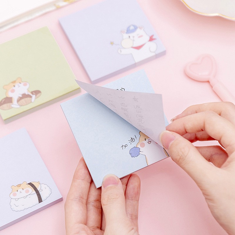 Note ghi chú vuông hoạt hình 80 tờ