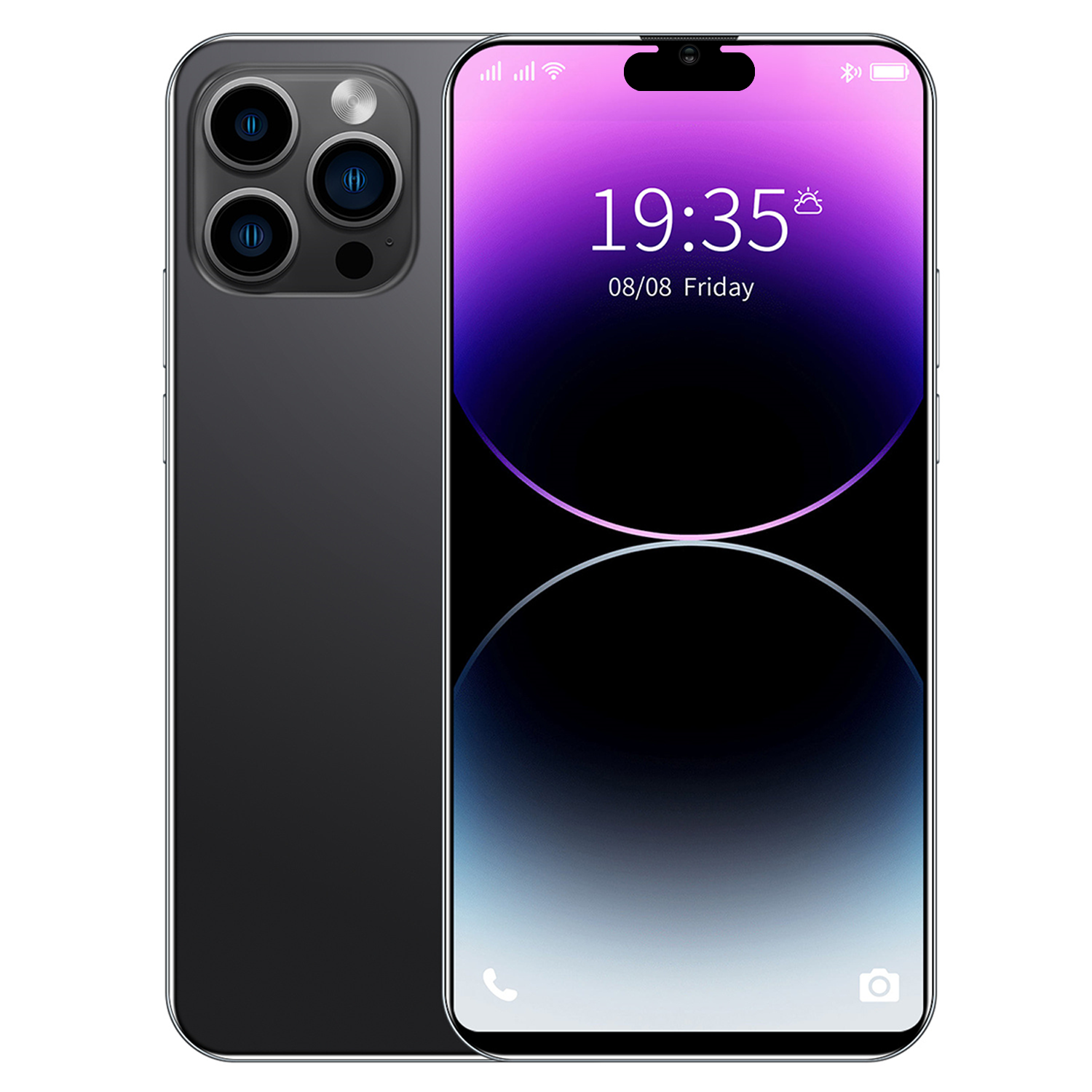 Phone super cheap price i14 pro max dien thoai cheap game two sim card full hd 6.5inch memory 6 + 64gb camera hd 13 + 24mp battery 4800mah android phone cheap for students