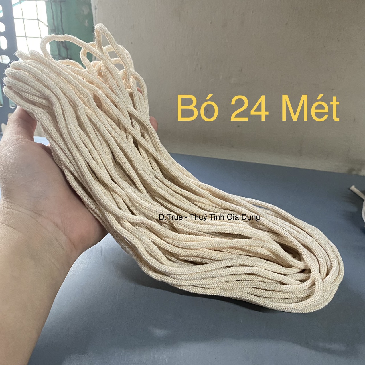 Bó Lớn Tim / Bấc Đèn Dầu Thủy Tinh Cổ Điển (5Mét/24Mét)
