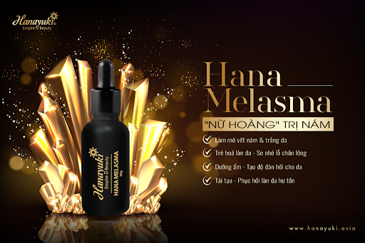 [HCM]HANAYUKI - Serum nám tàn nhang Hana Melasma